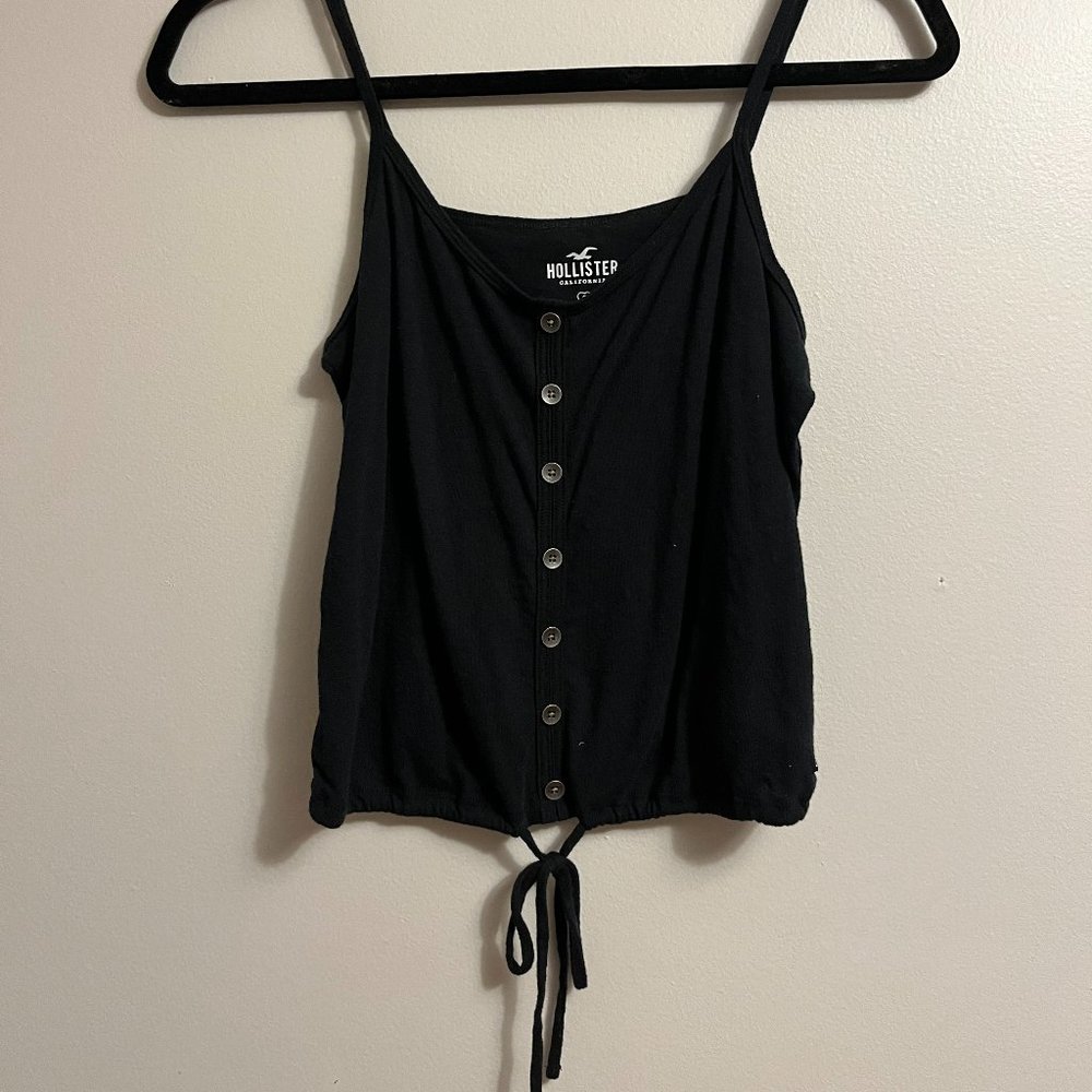 Hollister Black Tank
